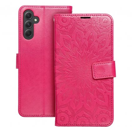 Pouzdro Forcell MEZZO Book SAMSUNG Galaxy A54 5G mandala purpurové