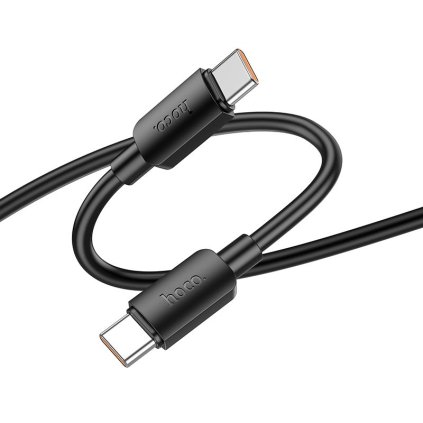 HOCO kabel typ C na typ C PD 6A 100W X96 1 m černý