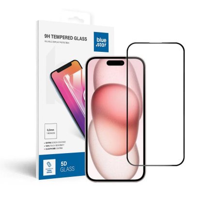 SzkohartowanedoiPhone15-16fullglueBlueStar5Dczarne1