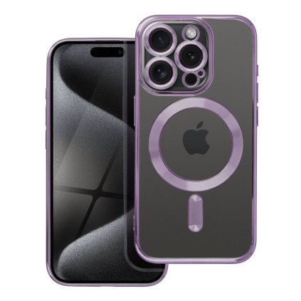 FuteradoiPhone15PROElectroMagCoverzgodnyzMagSafefioletowy1