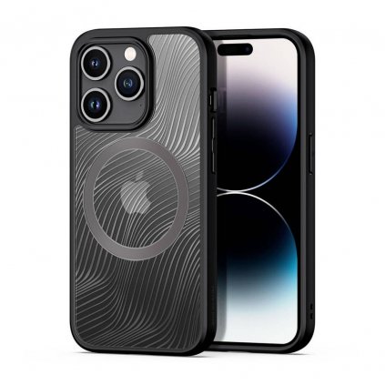 Pouzdro DUX DUCIS Aimo Mag pancéřové s MagSafe Apple iPhone 15 Pro černé
