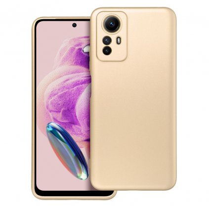 Pouzdro METALLIC XIAOMI Redmi NOTE 12S zlaté