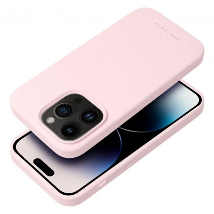 Pouzdro Roar Cloud-Skin Apple iPhone 14 Pro světle růžové
