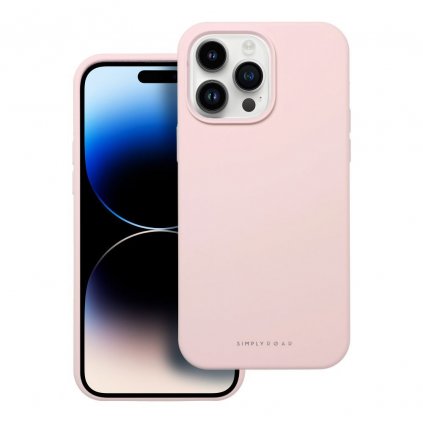 Pouzdro Roar Cloud-Skin Apple iPhone 14 Pro Max světle růžové