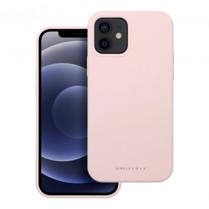 Pouzdro Roar Cloud-Skin Apple iPhone 12 světle růžové