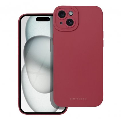 Pouzdro Roar Luna Case Apple iPhone 15 Plus červené
