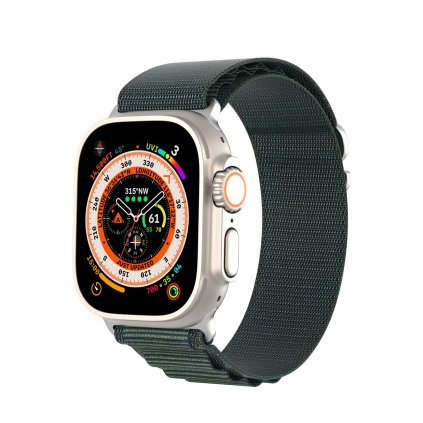 DUXDUCISpasekGSnylonowydoAppleWatch38-40-41mmzielony1