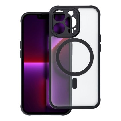 FuteraFULLMATTEMAGCOVERkompatybilnyzMagSafedoIPHONE13Proczarny1