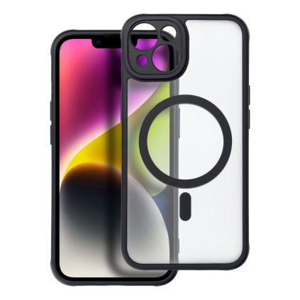 FuteraFULLMATTEMAGCOVERkompatybilnyzMagSafedoIPHONE14czarny1