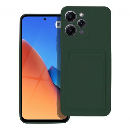 Pouzdro Forcell CARD CASE XIAOMI Redmi 12 4G zelené
