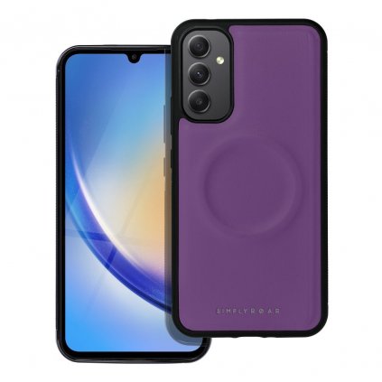 Pouzdro Roar Mag Morning Case SAMSUNG GALAXY A34 fialové