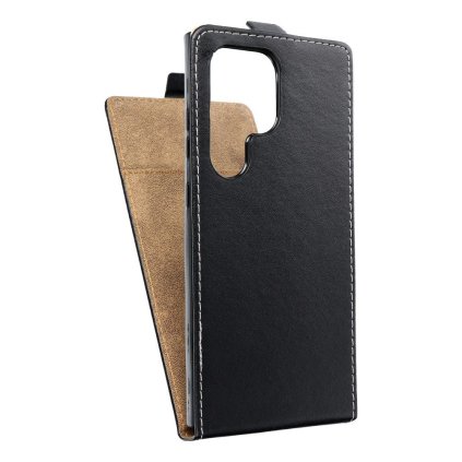 Forcell pouzdro Slim Flip Flexi FRESH SAMSUNG Galaxy S24 Ultra černé