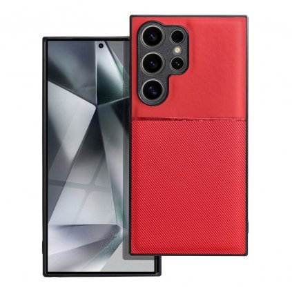 Pouzdro Forcell NOBLE SAMSUNG Galaxy S24 Ultra červené