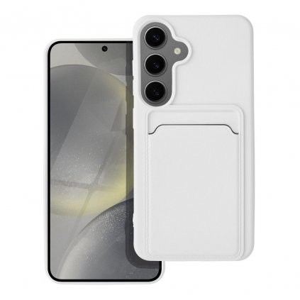 Pouzdro Forcell CARD CASE SAMSUNG Galaxy S24 bílé
