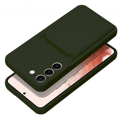 Pouzdro Forcell CARD CASE SAMSUNG Galaxy S24 Plus zelené