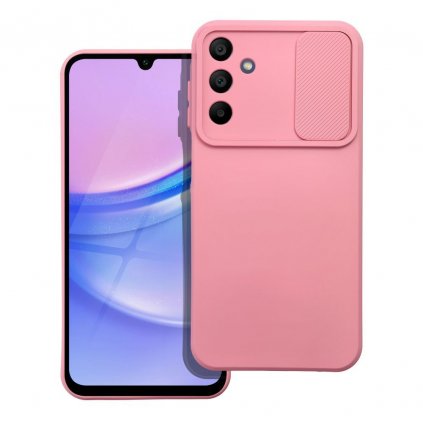 Pouzdro SLIDE CASE SAMSUNG Galaxy A15 5G světle růžové