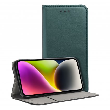 Pouzdro Magnet Flip Wallet Book OPPO A18 / A38 tmavě zelené