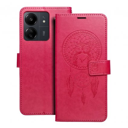 Pouzdro Forcell MEZZO Book XIAOMI Redmi 13C mandala purpurové