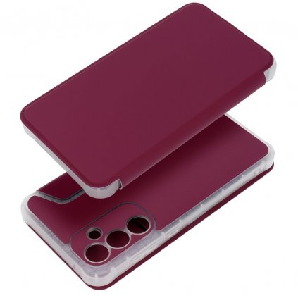 Pouzdro PIANO Book SAMSUNG Galaxy A35 5G purpurové