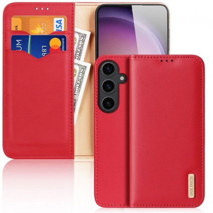 Pouzdro DUX DUCIS Hivo Samsung Galaxy S24 Ultra červené