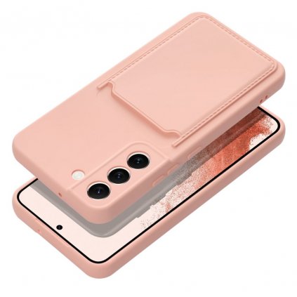 Pouzdro Forcell CARD CASE SAMSUNG Galaxy A35 5G růžové