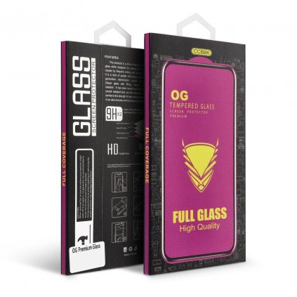 Tvrzené sklo OG Premium Glass Apple Iphone 12 Pro Max černé
