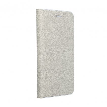 Pouzdro Forcell LUNA Book Gold XIAOMI Redmi NOTE 13 PRO 5G stříbrné