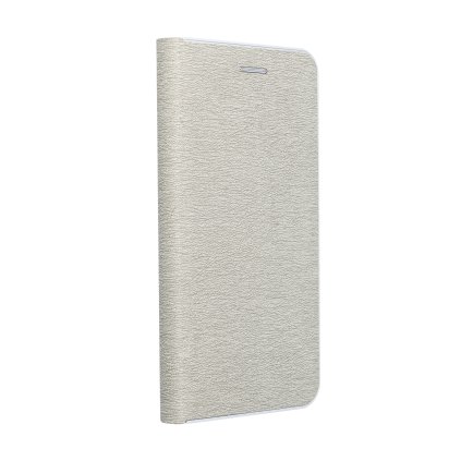 Pouzdro Forcell LUNA Book Gold XIAOMI Redmi NOTE 13 PRO Plus 5G stříbrné