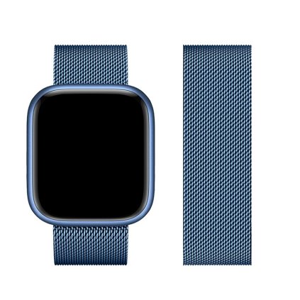 PasekdoAppleWatchForcellF-DesignFA03magnetycznystal38-40-41mmniebieski1