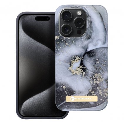 FORCELL F-PROTECT Mirage MagSafe APPLE IPHONE 15 PRO marble mist