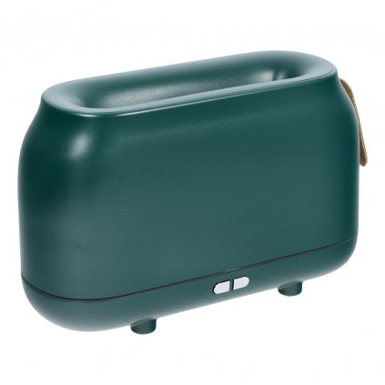Aromaterapeutický zvlhčovač/difuzér vícebarevný Art Deco model HZ005 tmavě zelený