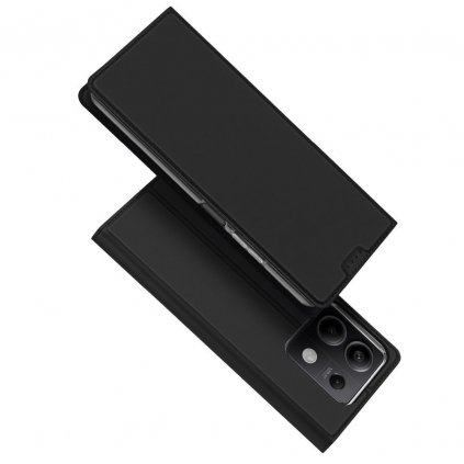 DUX DUCIS Skin Pro flipové pouzdro Xiaomi Redmi Note 13 5G černé