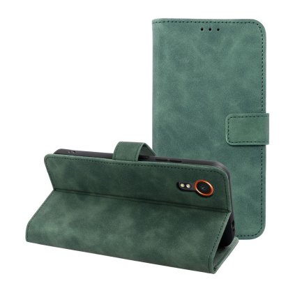 Pouzdro Forcell TENDER Book SAMSUNG XCover 7 zelené