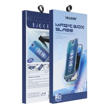 Sklo 6D Pro Full Glue Easy-Install Glass Apple Iphone 13 Pro / 14 černé