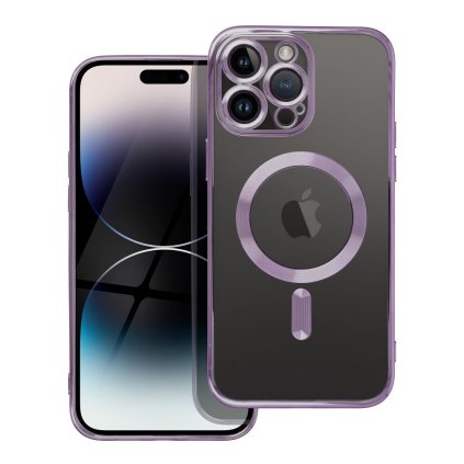Pouzdro Electro Mag Cover MagSafe APPLE IPHONE 16 Pro Max fialové