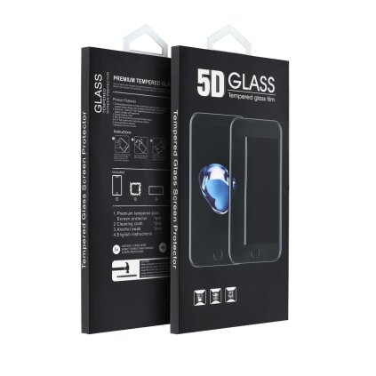 Tvrzené sklo 5D Full Glue Apple iPhone 16 Pro Max (Privacy) černé