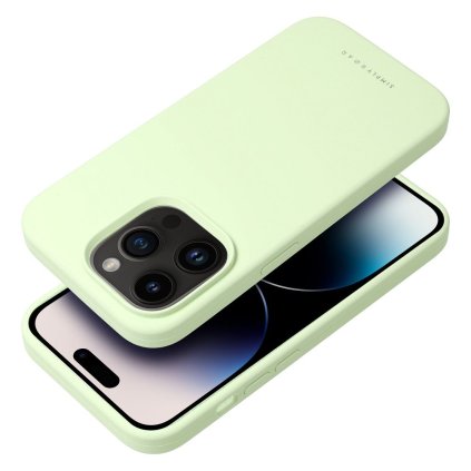 Pouzdro Roar Cloud-Skin iPhone 16 Plus světle zelené