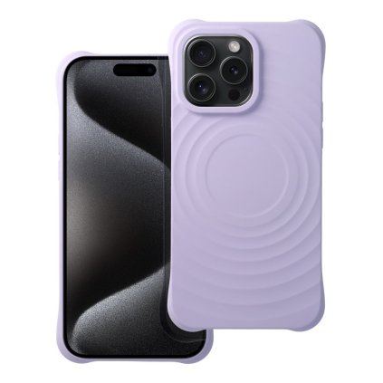 Pouzdro Silicone Zephyr Mag Cover MagSafe APPLE IPHONE 16 šeříková