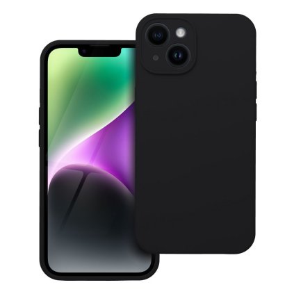 Pouzdro SILICONE 2mm APPLE IPHONE 14 černé