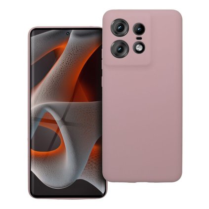 Pouzdro SILICONE 2mm MOTOROLA EDGE 50 Pro pudrově růžové