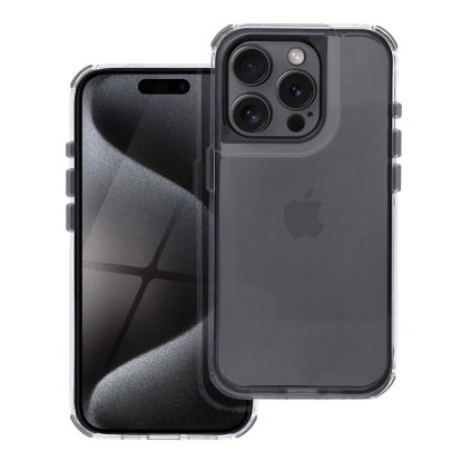 Pouzdro MATRIX CLEAR APPLE IPHONE 16 Pro Max černé