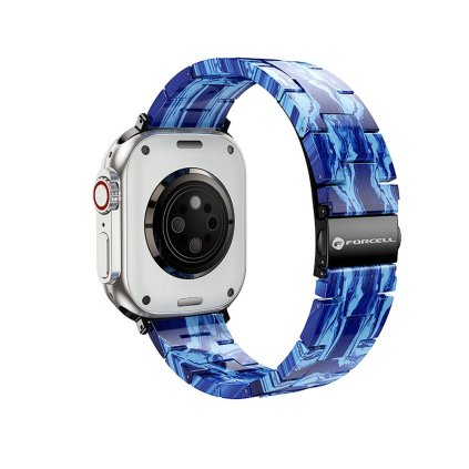 FORCELL F-DESIGN FA04 řemínek APPLE Watch 38 / 40 / 41 mm modrý