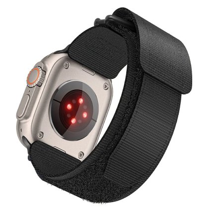 FORCELL F-DESIGN FA05 nylonový řemínek APPLE Watch 38 / 40 / 41 mm černý