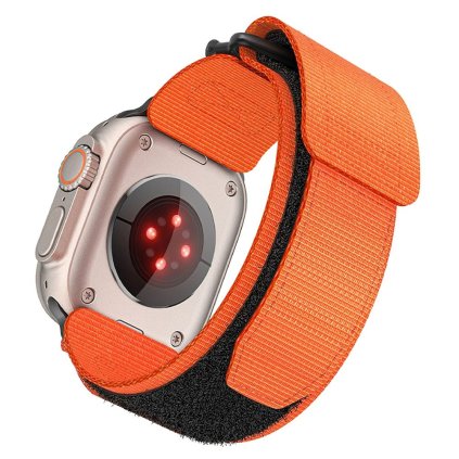 FORCELL F-DESIGN FA05 nylonový řemínek APPLE Watch 38 / 40 / 41 mm oranžová