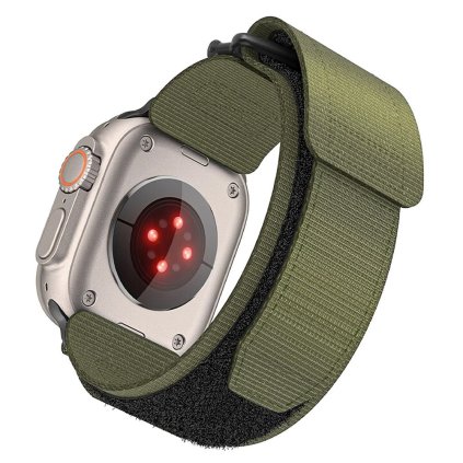 FORCELL F-DESIGN FA05 nylonový řemínek APPLE Watch 38 / 40 / 41 mm zelený