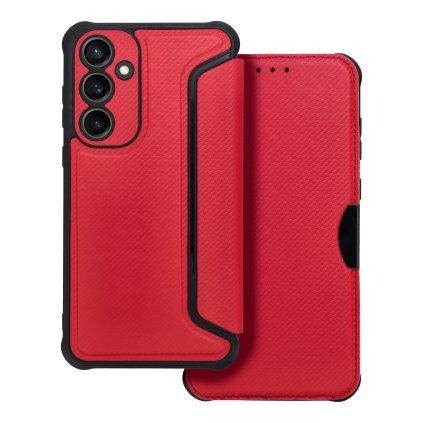 Pouzdro RAZOR Book SAMSUNG Galaxy A55 5G červené