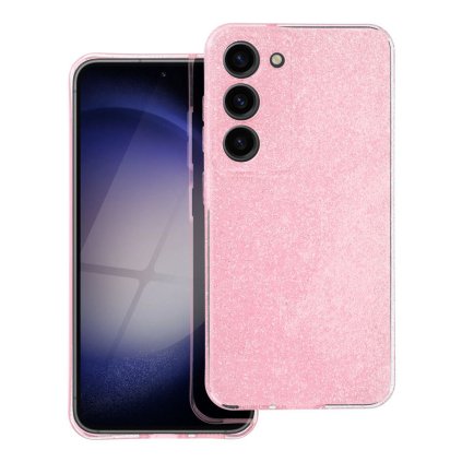 Pouzdro CLEAR CASE 2mm BLINK XIAOMI Redmi NOTE 14 4G / 14 5G růžové