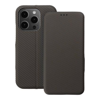 EtuizklapknaiPhone14PROFolioSideMagnetbrzowe1