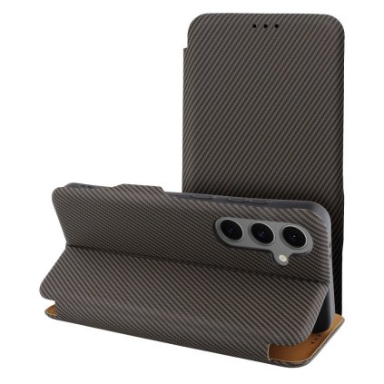 Pouzdro FOLIO Side Magnet SAMSUNG Galaxy S25 hnědé