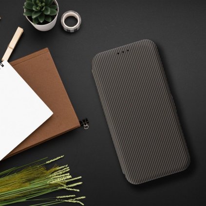 Pouzdro FOLIO Side Magnet kompatibilní s S-PEN SAMSUNG Galaxy S24 ULTRA hnědé